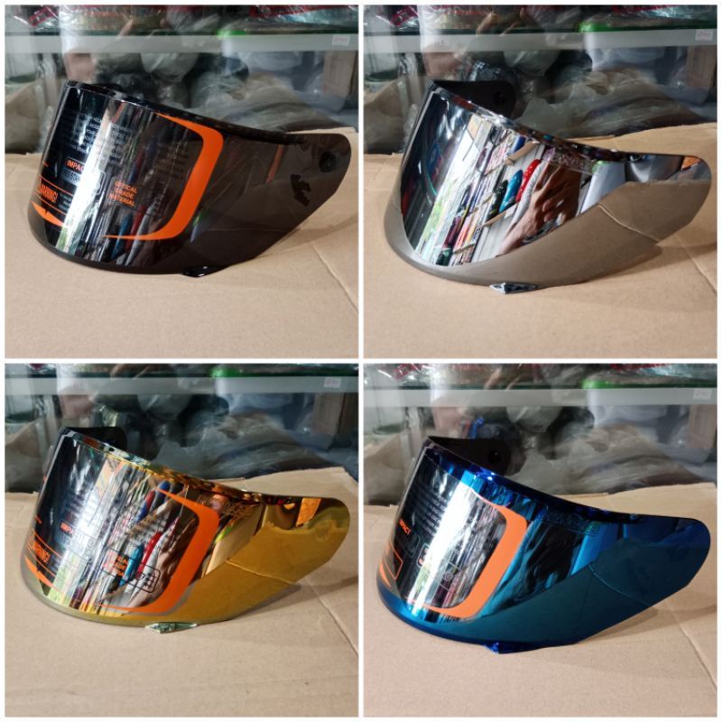 Flat visor nhk R75/nhk Gp1000