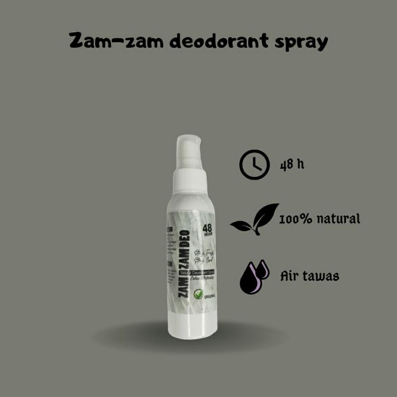 Deodorant Tawas 100% Herbal Alami 100ML Segel Deodorant Spray 100ML Tawas Cair Herbal Deodorant Deo Herbal Deodorant Herbal Deodorant Tawas Deodorant Cowok Deodorant Pria Deodorant Wanita Deodorant Cewek Deodorant Remaja