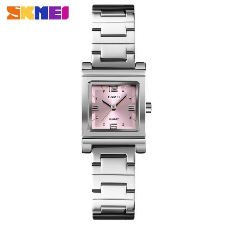 Jam Tangan Wanita SKMEI 1388 Analog Stainless Steel Jam Tangan Analog Original