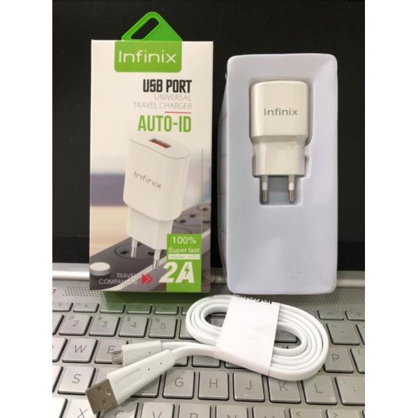 Tc Travel Charger INFINIX Hot 8 / Hot 9 / Hot 10 / Smart 5 Micro Usb