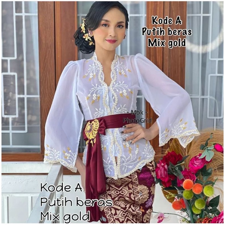 kebaya bordir jadi pecah