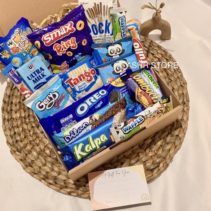 

COD HAMPERS / GIFT BOX / SNACK BOX / KADO ULANG TAHUN / VALENTINE / ANNIVERSARY - parcel lebaran parcel idul fitri parcel idulfitri biru !!