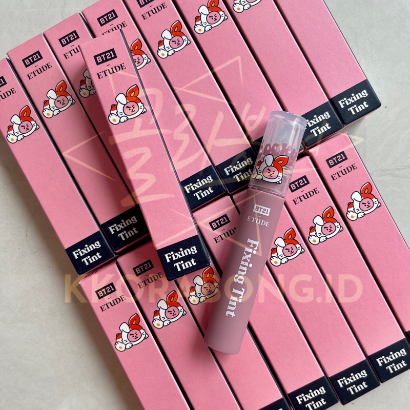 [READY] ETUDE x BT21 Collection Lip Fixing Tint Eyeshadow