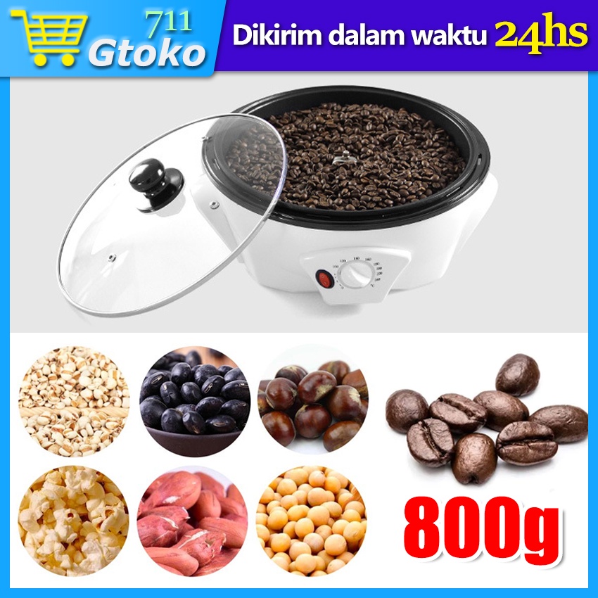 Mesin Roasting Kopi 800g Coffee Roaster Elektric Sangrai Kopi Otomatis