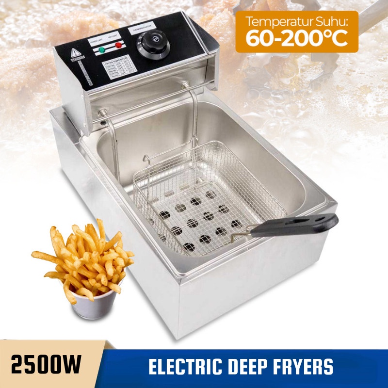 Electric Deep Fryer Mesin Penggorengan Elektrik