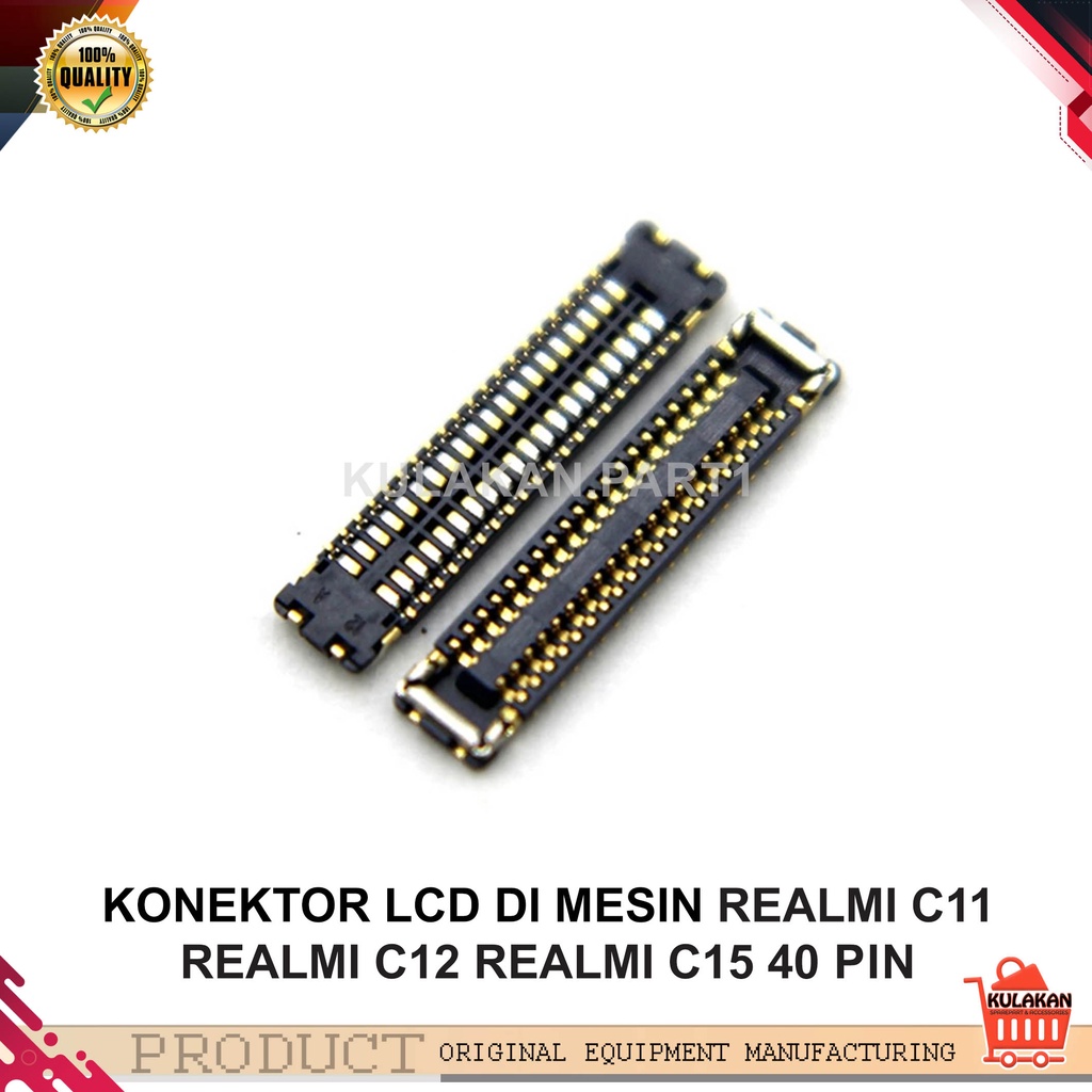 KONEKTOR LCD REALMI C11 REALMI C12 REALMI C15 SOKET LCD CONNECTOR LCD FPC