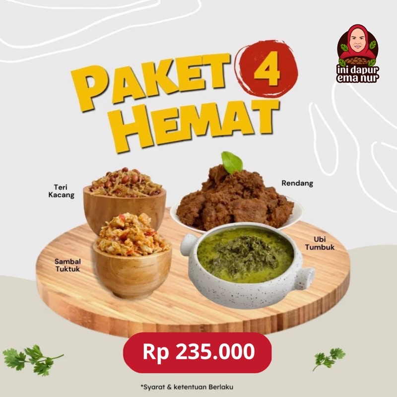 

Paket hemat 4