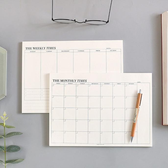 

The Times Weekly Monthly Planner Memopad