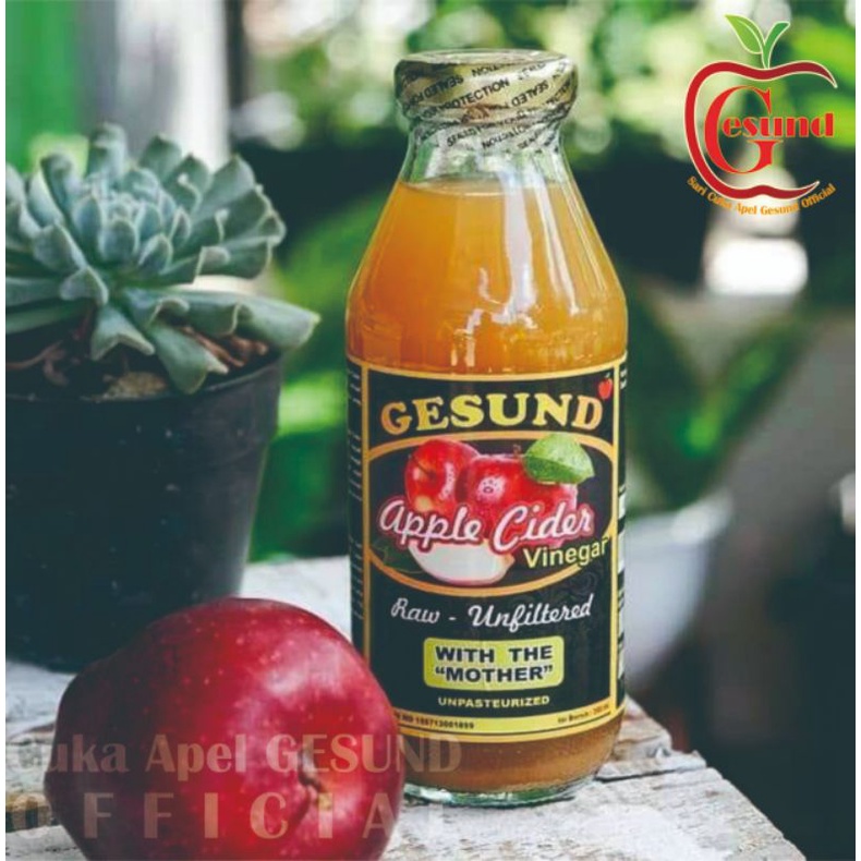 

cuka apel GESUND promo 350 ml