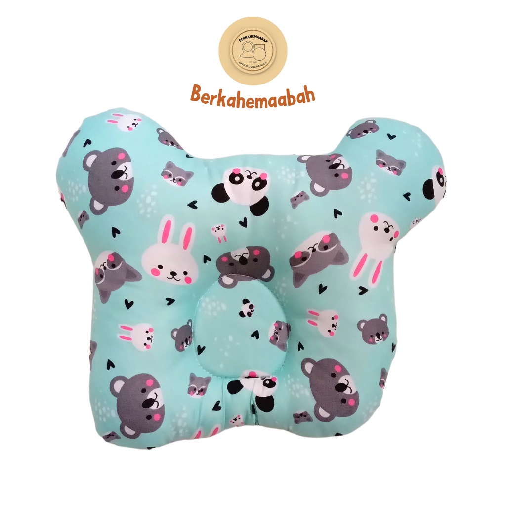 (PANDA) Bantal Bayi Anti Peyang Mickey Series | Bantal Bayi | Flat Head Prevention Pillow | Bantal Mickey Series