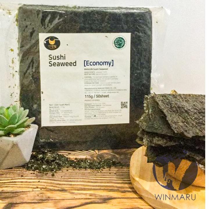 

ULI163 Manjun Sushi Nori Grade Economy - 50 sheets <>