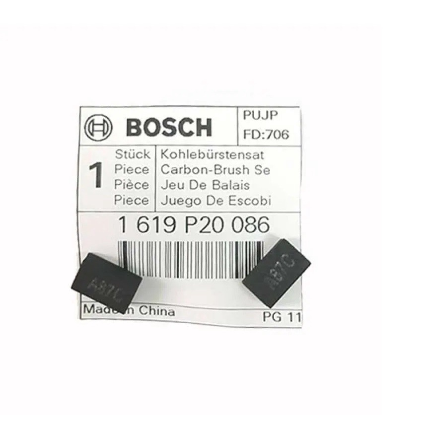 BOSCH GBM 350 Carbon Brush Arang Mesin Bor 10 mm Original