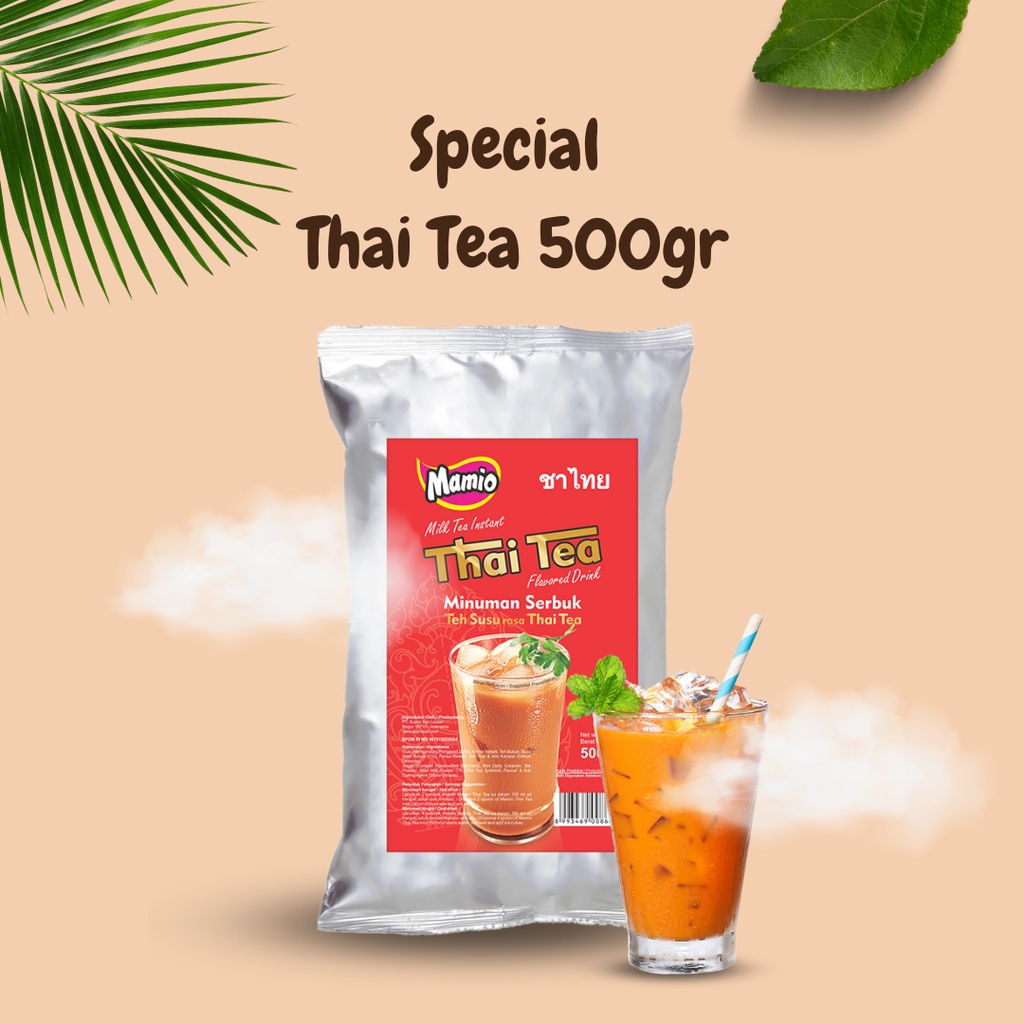 

Bubuk Minuman Thai tea 500gr