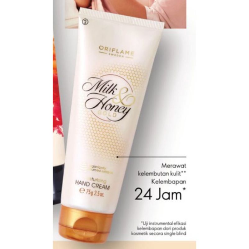 hand crem milky honey