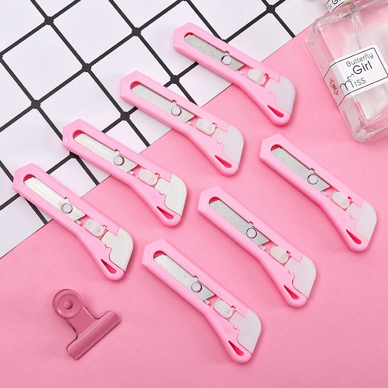 

PINK GIRL MINI CUTTER - ALAT PEMOTONG KERTAS [MIRRECCA.ID]