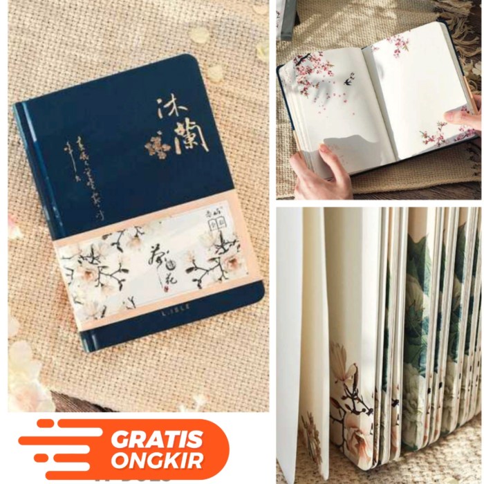 

Terlaris ✨ -Buku Tulis Catatan Notebook Chinese Style Cover Jurnal Diary- 2.1.23