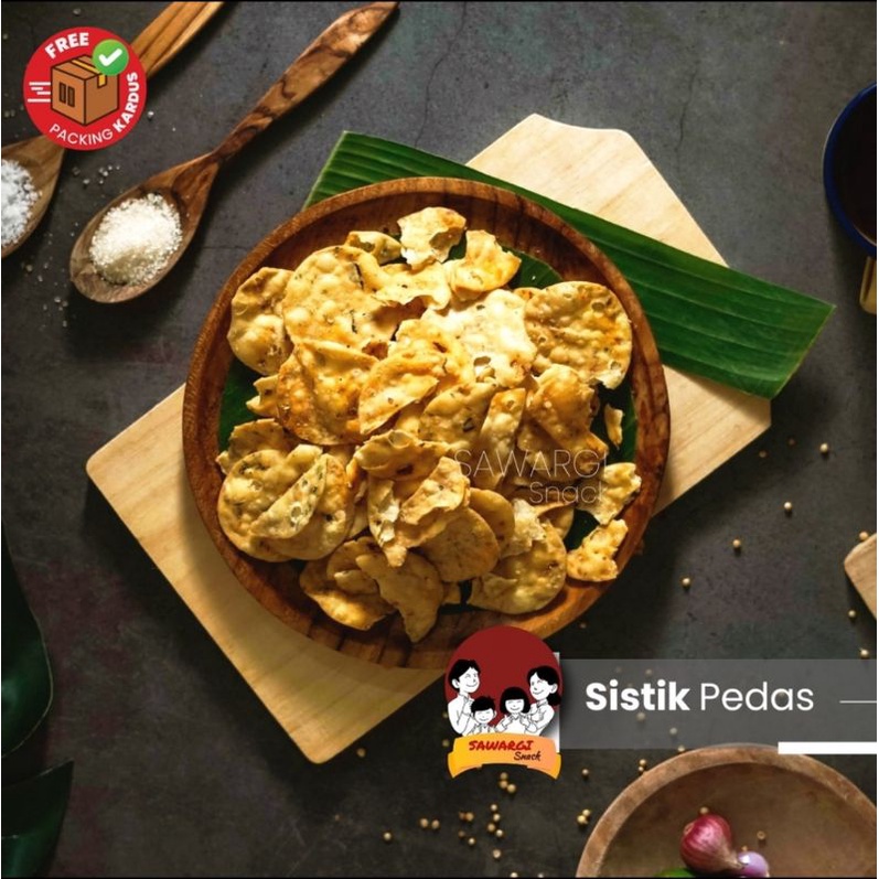 

SAWARGI Snack - Sistik Pedas 250 gram