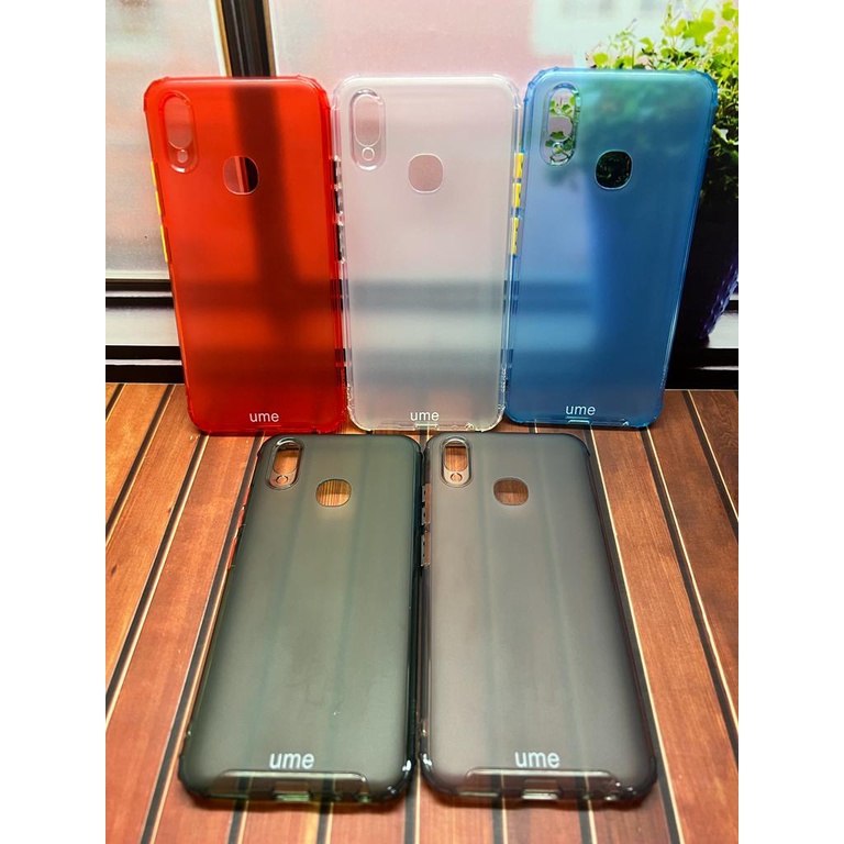 VIVO Y91 CASE SILIKON UME TPU MATTE RAINBOW UNIQUE