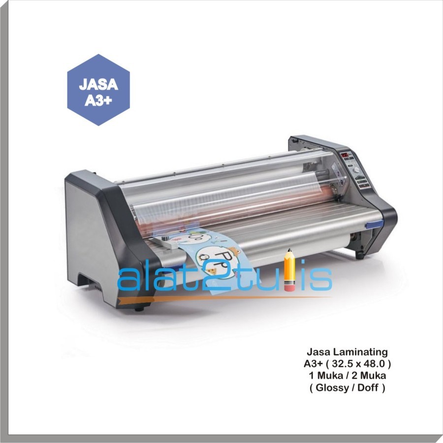 

Laminating A3+ | A3 doff dop | Glossy A3+ ONLY