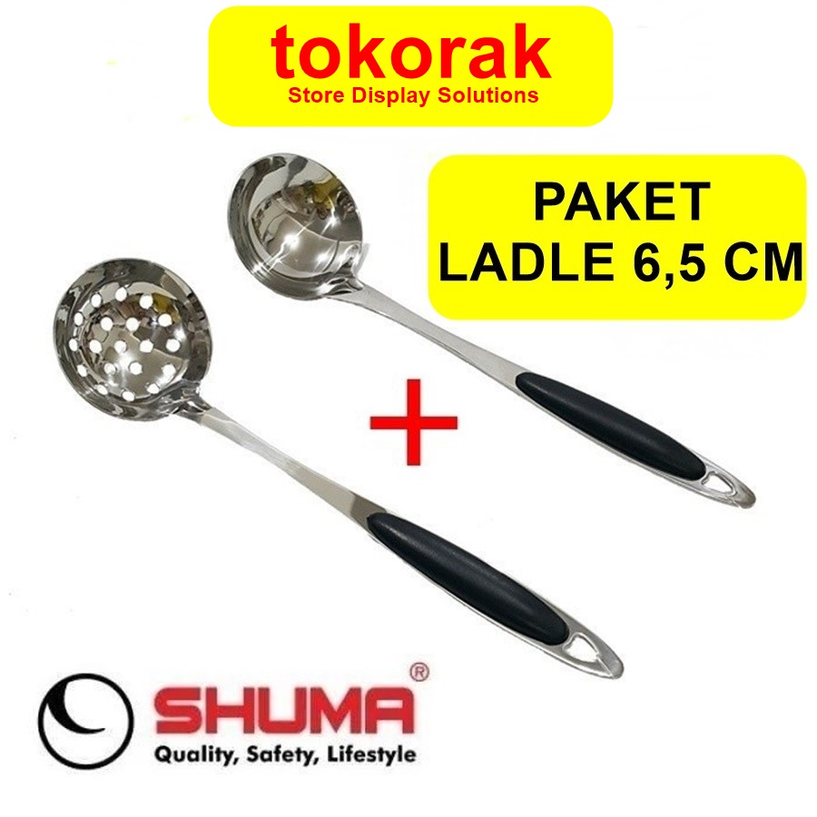 SHUMA CENTONG STAINLESS 6.5 CM SOUP LADLE - SENDOK SUP SHABU HOT POT