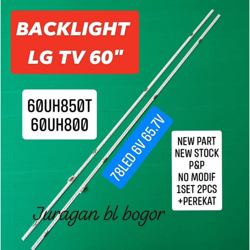 LAMPU LED BL BACKLIGHT TV LG 60UH850T 60UH850 60UH8500