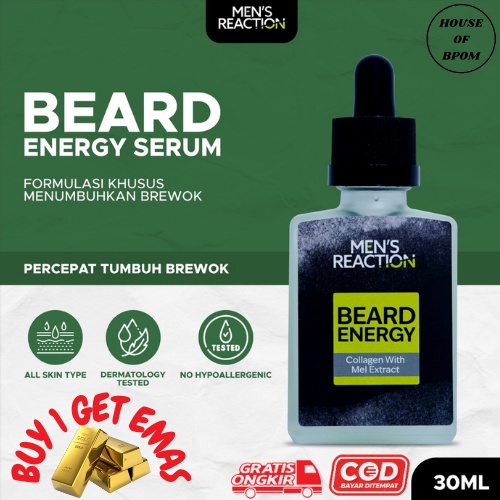 Beard Energy Serum - Serum Brewok By Mens Reaction