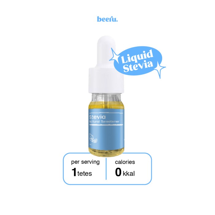 

Beeru Stevia Natural Sweetener - 5mL