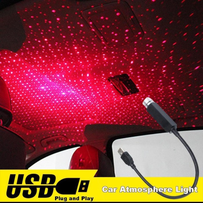 &<&<&<&] LAMPU USB LANGIT KABIN MOBIL/ DINDING/ PLAFON KAMAR