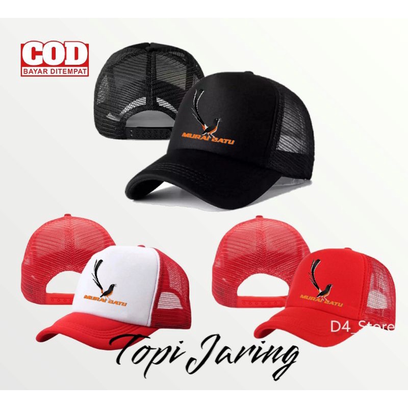 TERMURAH TOPI JARING SABLON MURAI BATU