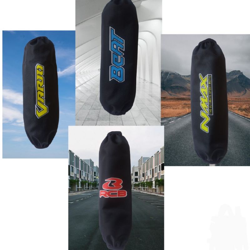 Sarung Shokbreaker Belakang Matic COVER Shock Pelindung Sokbreker Matic Honda Beat Vario Scoopy Nmax Mio Xride