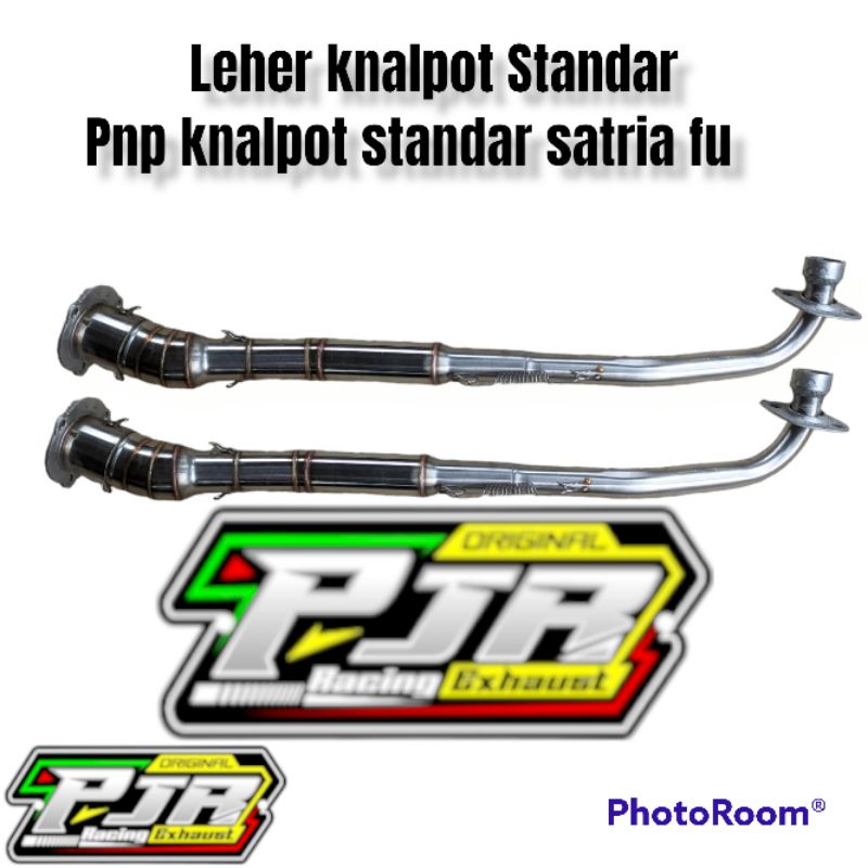 Leher knalpot standar+ adaptor sambungan knalpot standar satria fu