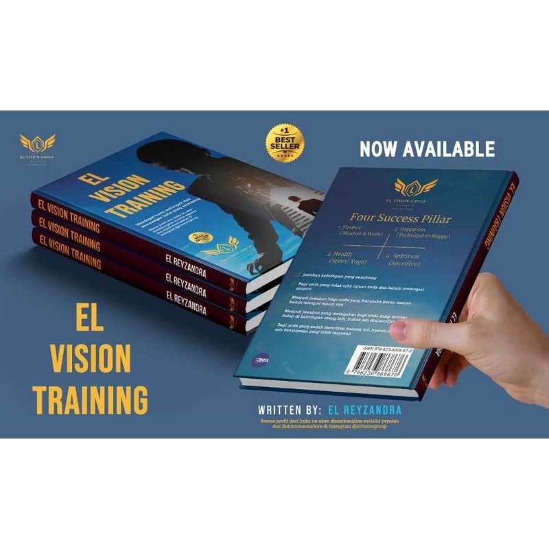 

Buku Pengembangan diri& Motivasi El Vision Training Kunci Kesuksesan