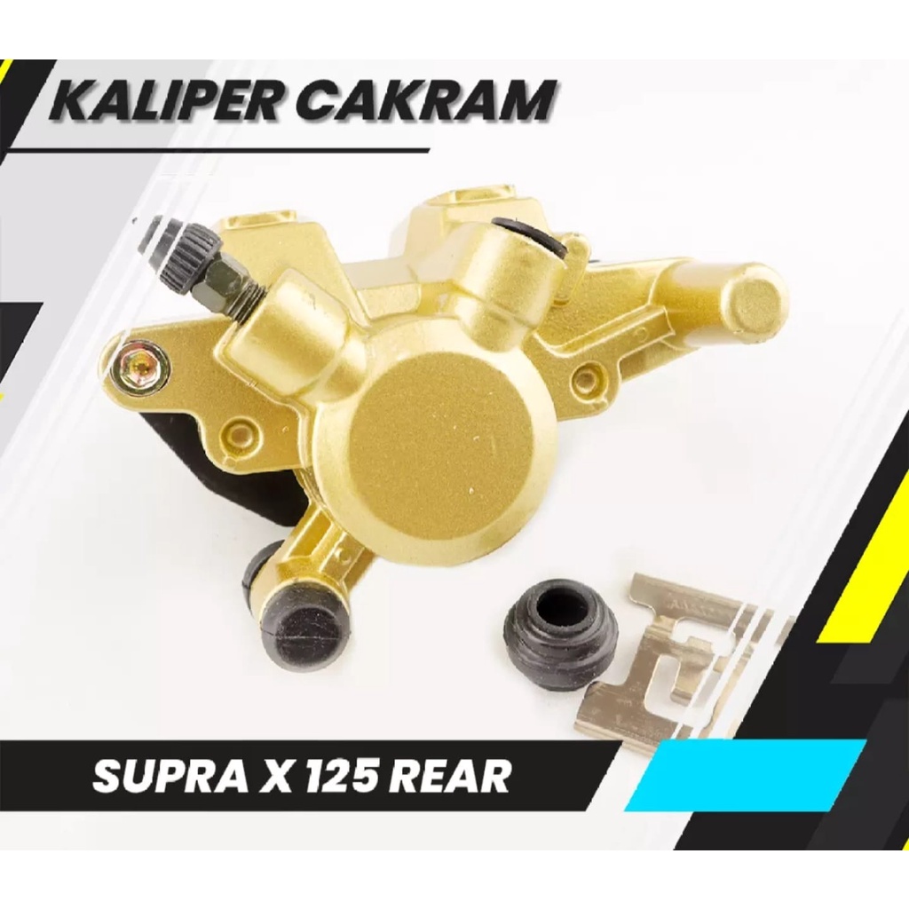 KEPALA BABI SUPRA X 125 BELAKANG KALIPER CAKRAM BELAKANG SUPRA X125 ,KALIPER BELAKANG ,RING PENAHAN 