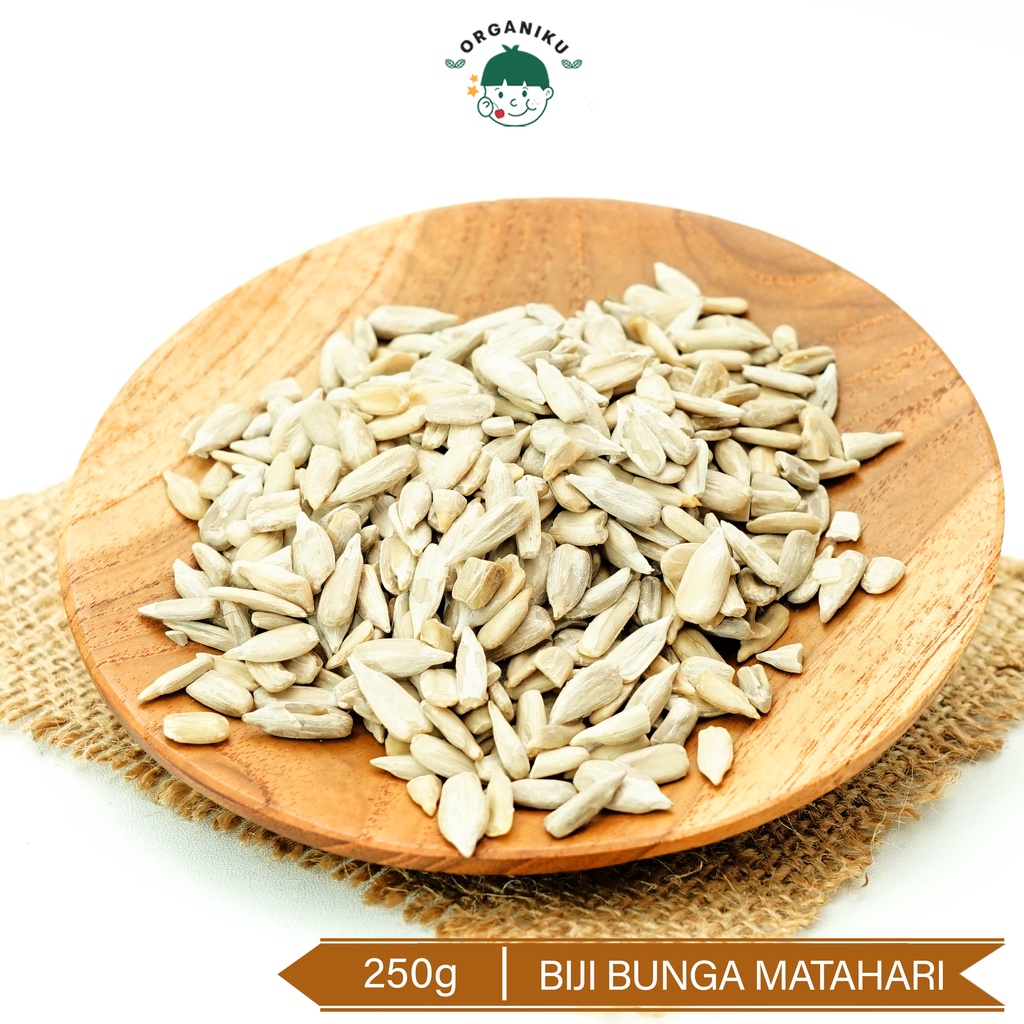 Biji Bunga Matahari Organik 100g,250g/ Organic Sunflower Seed 250g