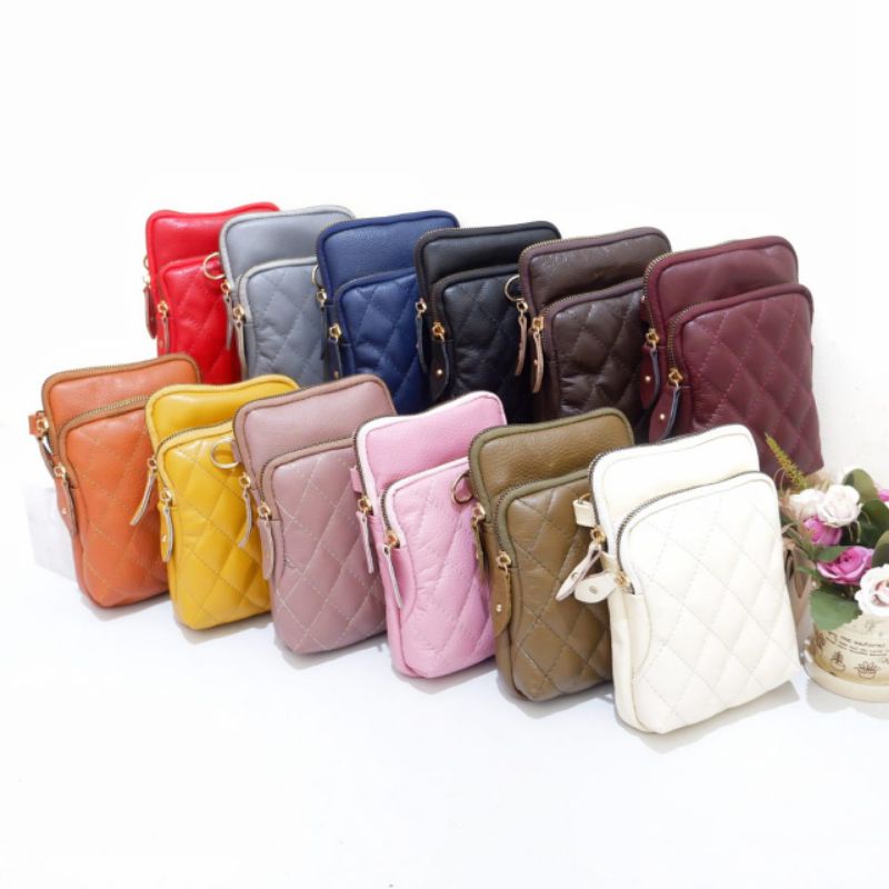 tas hp kulit sapi asli