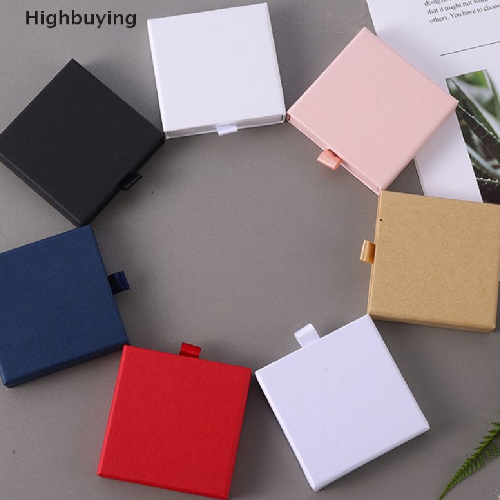 Hbid Kotak Perhiasan Laci Kertas Kraft Tipis Greeg Card Kalung Gelang Gift Box Glory