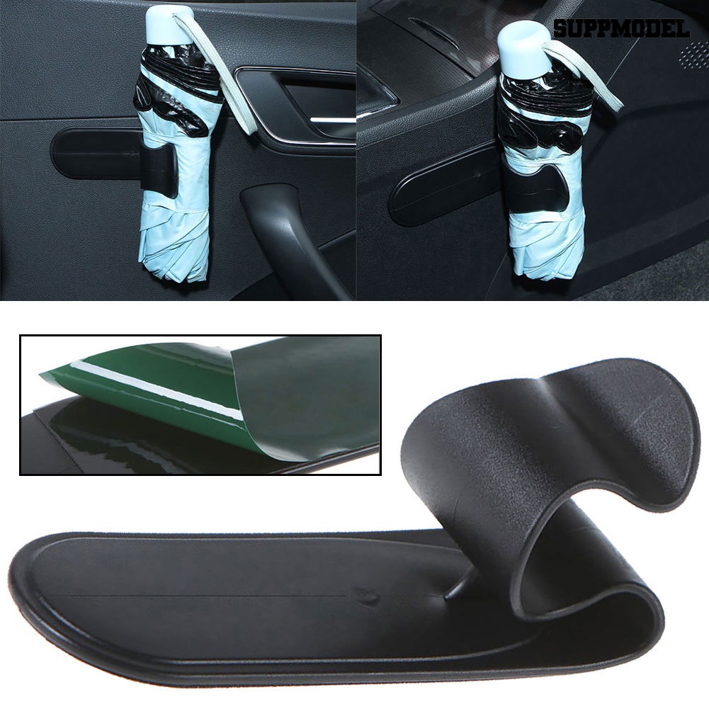 [SM] Tempat Payung Plastik Perekat Mobil Gantungan Hook Hanger Storage Rak Organizer