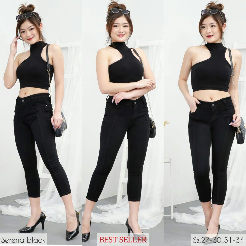 CELANA JEANS WANITA EVODOM 7/9 SERENA SERIES