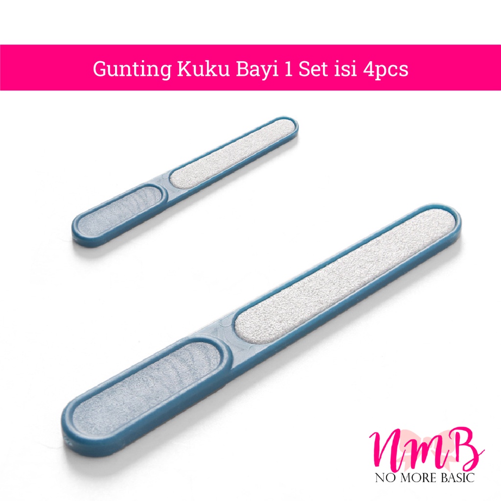 Gunting Kuku Bayi 1 Set isi 4pcs / Set Alat Perawatan Manicure Bayi