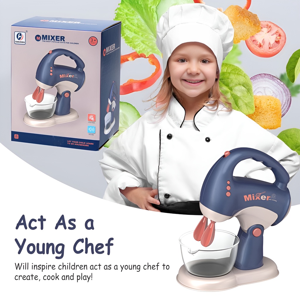 Appliance Mixer &amp; Juicer | Mainan Masak-Masakan Anak Perempuan | Kado Ulang Tahun Anak Cewek 3-4-5-6 Tahun