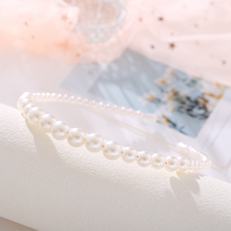 Bando Mutiara Korea / Korean Hair Band Head Pearl Pearls Cantik Bando Pesat