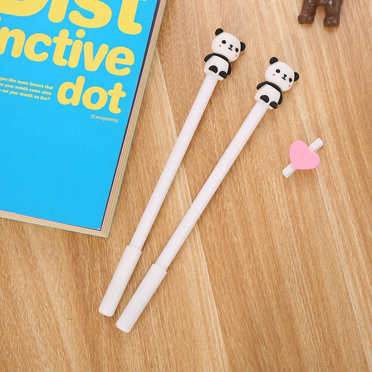 4pcs Pena Pen Pulpen Gel Set Tinta Cair Panda Beruang GM-ST0146