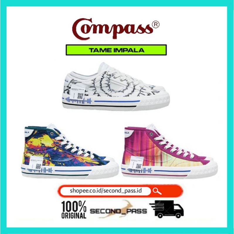 Jual Compass x Tame Impala Waveform / TieDye / Spectrogram 3645