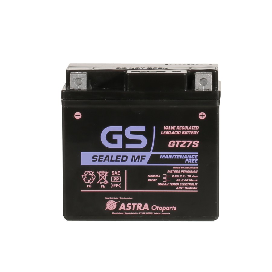 Accu (Aki) GS Astra – Battery GTZ7S [GSMF-GTZ-7S]