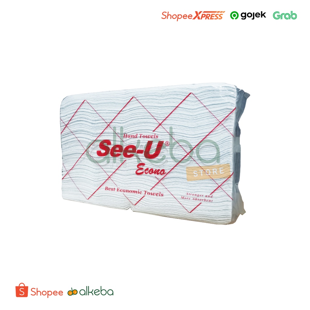Tissue Hand Towel See U tissu handtowel tangan tissue tisu 150 sheet per pcs