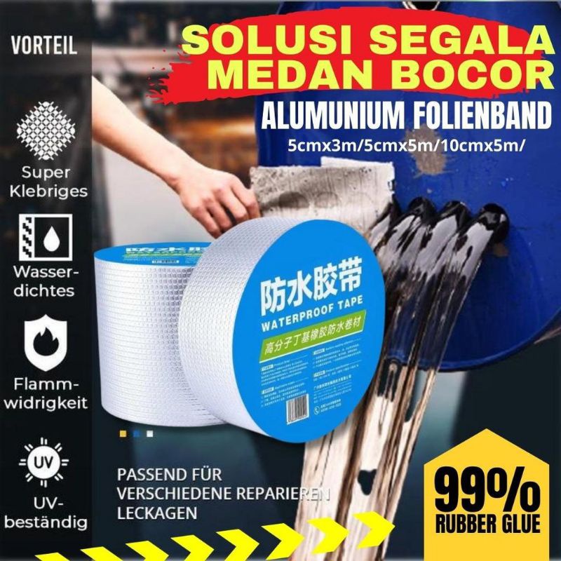 Lakban Alumunium Foil Anti Bocor