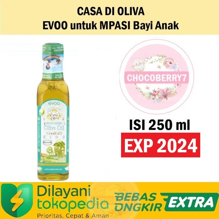 

EVOO CASA DI OLIVA MPASI Bayi EXTRA VIRGIN Olive Oil FOR BABY KIDS