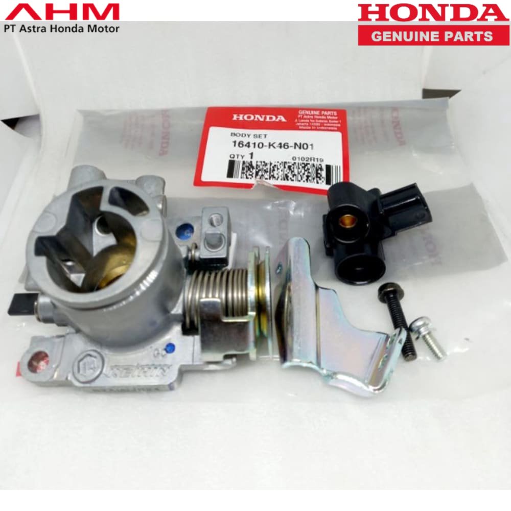 MURAH TPS THROTTLE BODY SET - SCOOPY FI STARTER KASAR 16410-K46-N01 16410K46N01 JAMINAN 100% ORI AHM