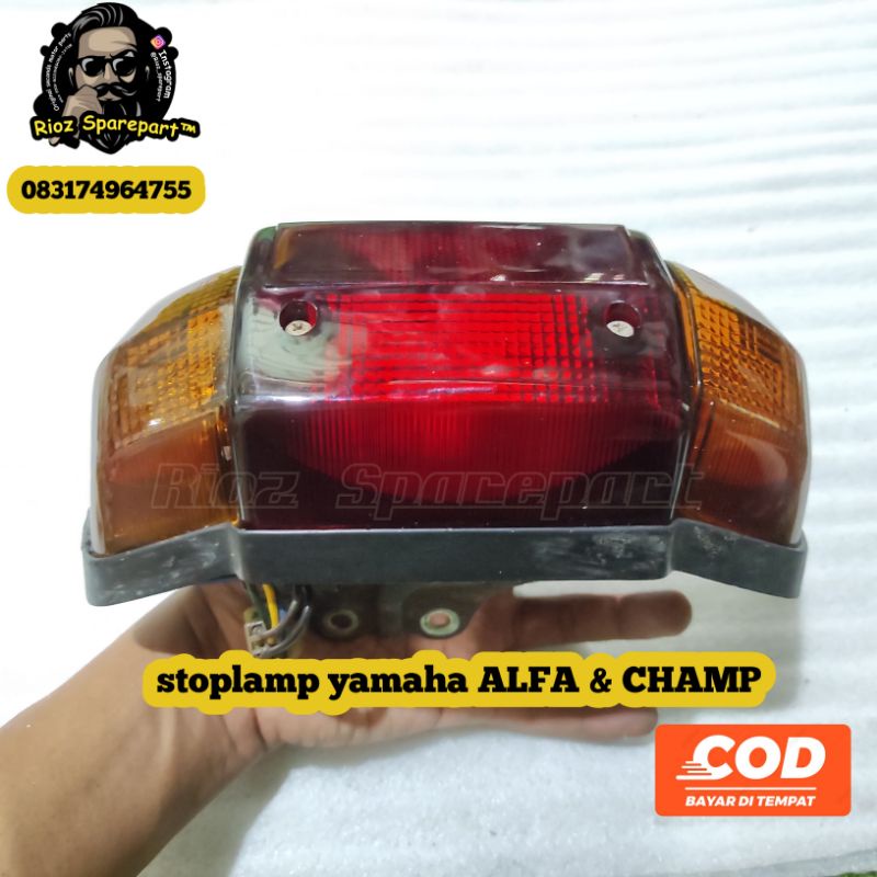 lampu belakang yamaha alfa stoplamp yamaha alfa