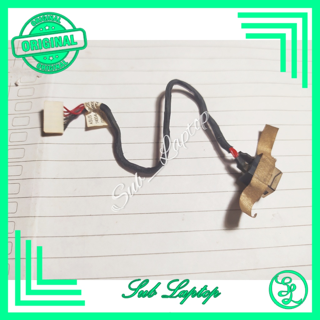 Jack DC Power Laptop Asus X550 X550VX X550LD X552 X552WE X552LD Normal Bergaransi